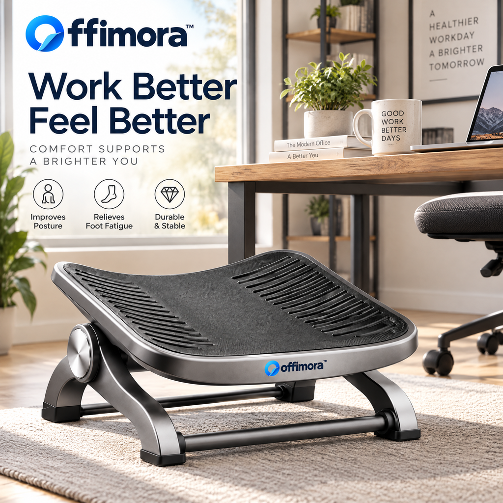 Offimora™ Ergonomic Footrest