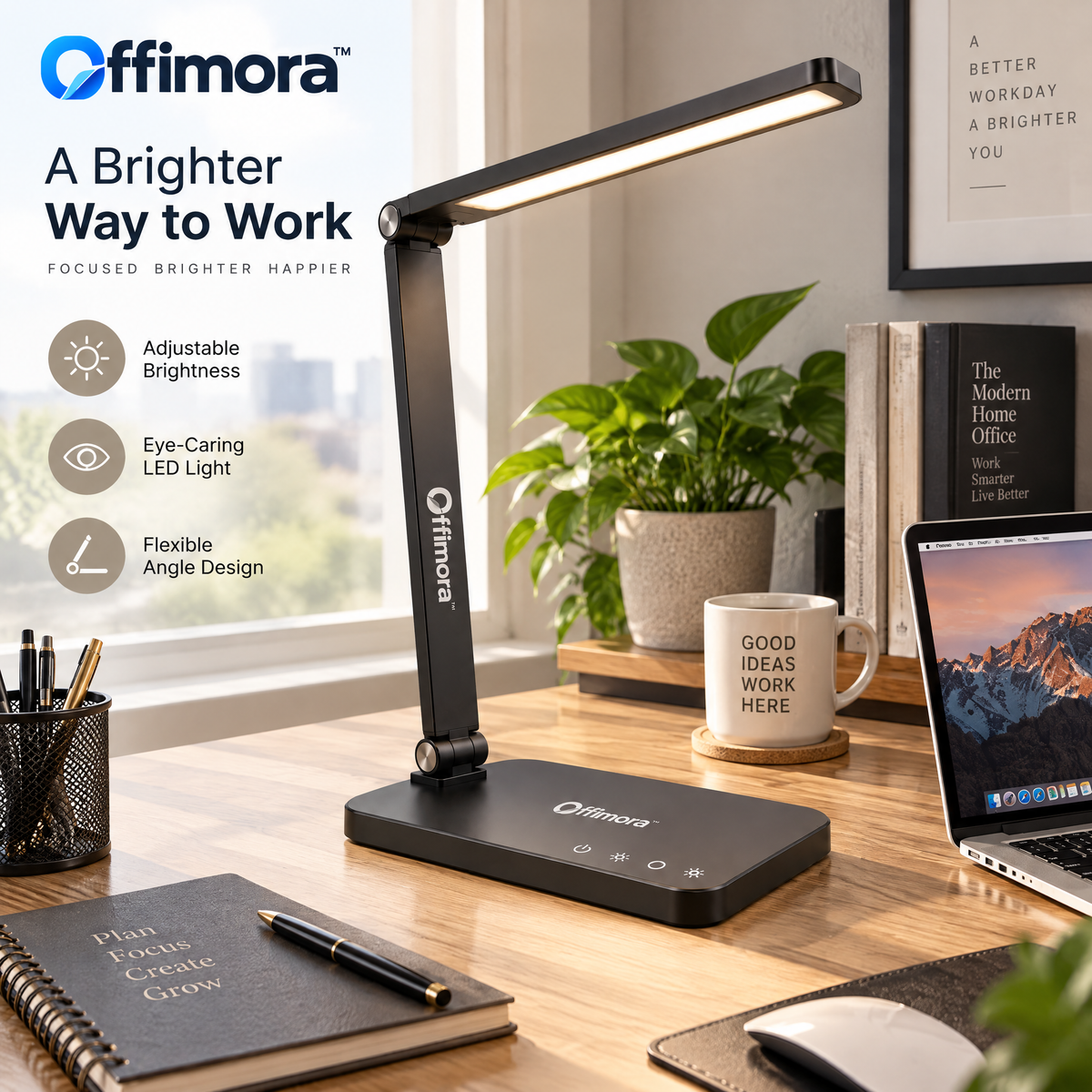 Offimora™ Multifunction LED Desk Lamp
