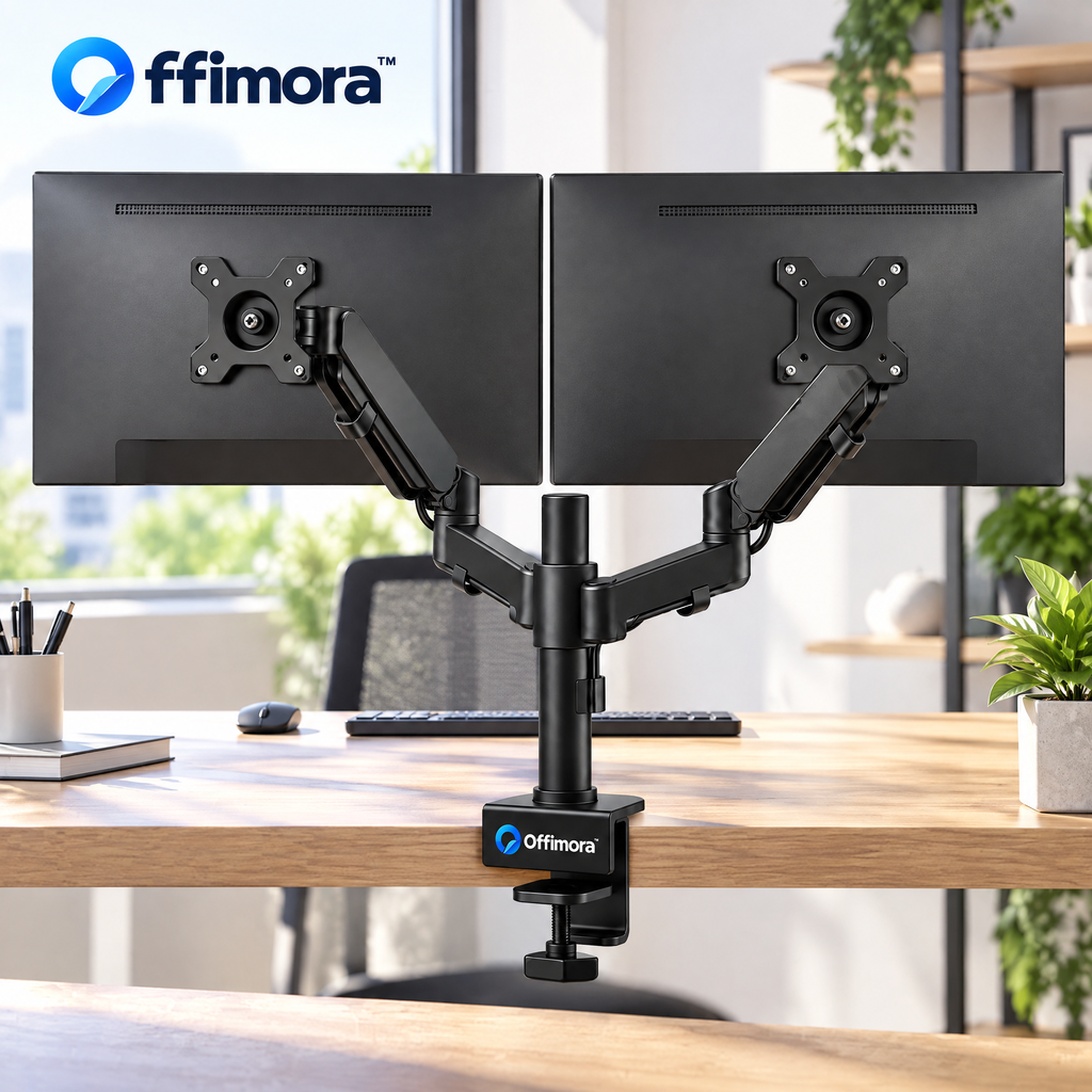 Offimora™ Dual Monitor Desk Mount