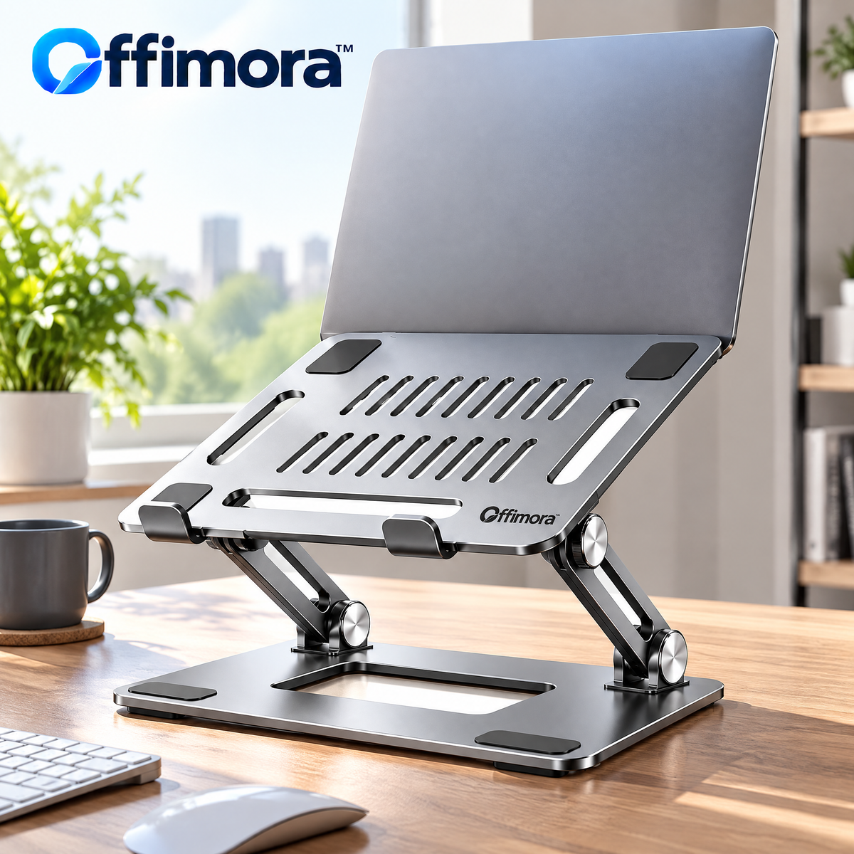 Offimora™ Adjustable Laptop Riser Stand