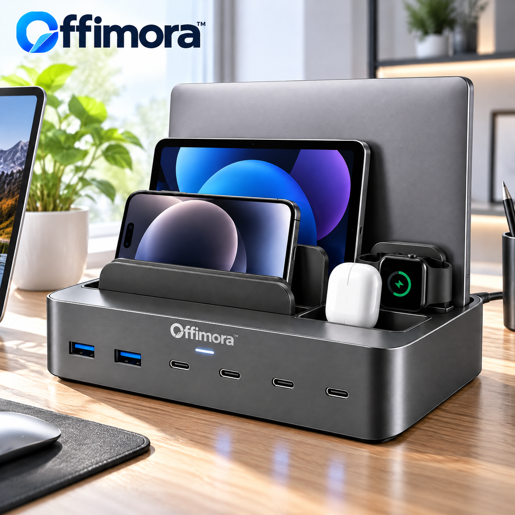 Offimora™ Desktop USB-C Charging Hub