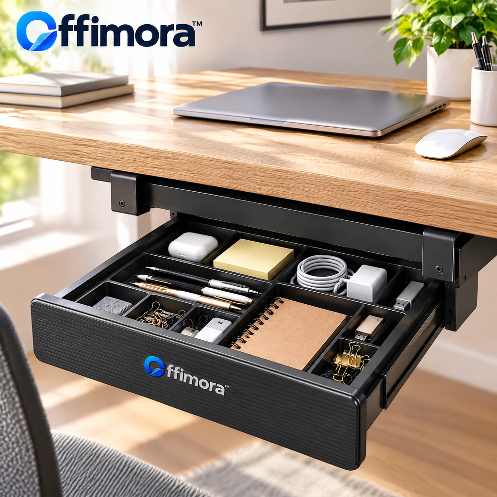 Offimora™ Under-Desk Drawer Organizer