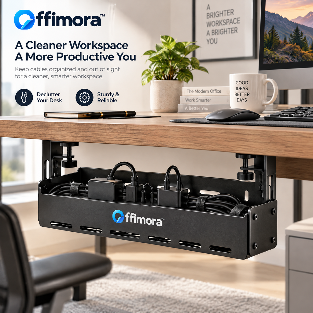 Offimora™ Under-Desk Cable Management System