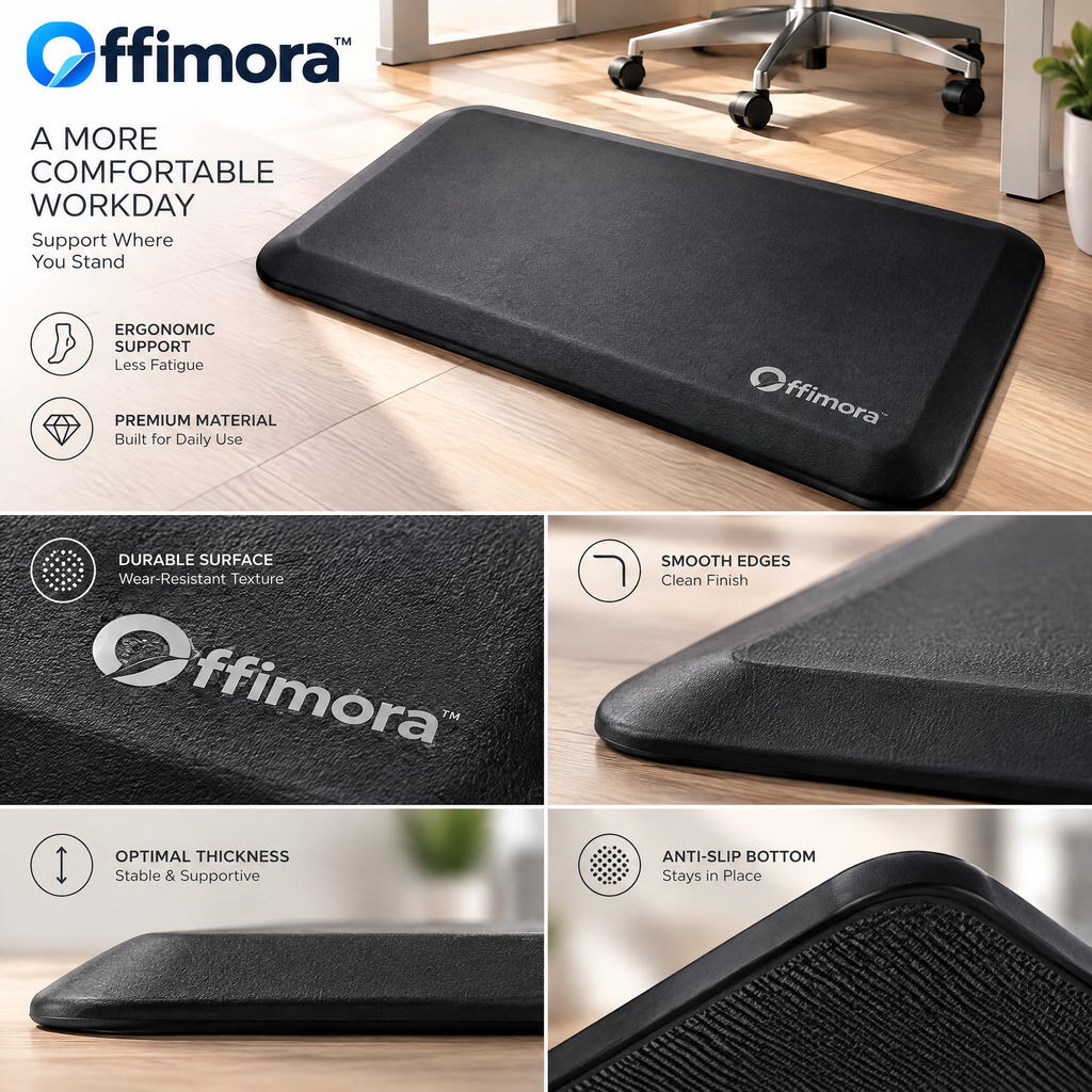 Offimora™ Anti-Fatigue Standing Desk Mat